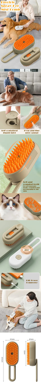Cat Hair Steam Brush